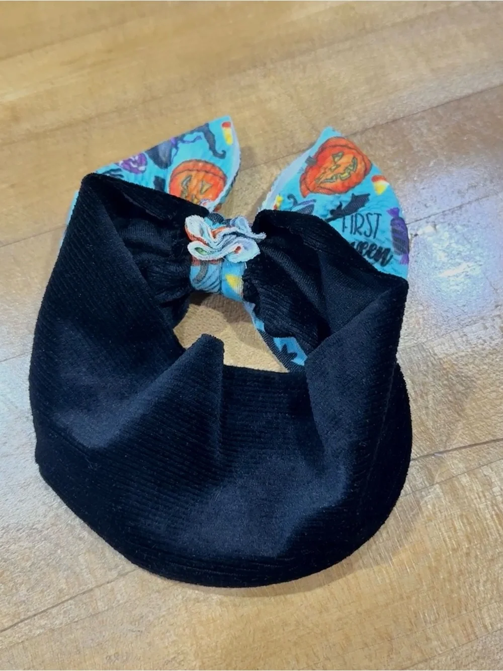 NEW My First Halloween Baby Headwrap Bow